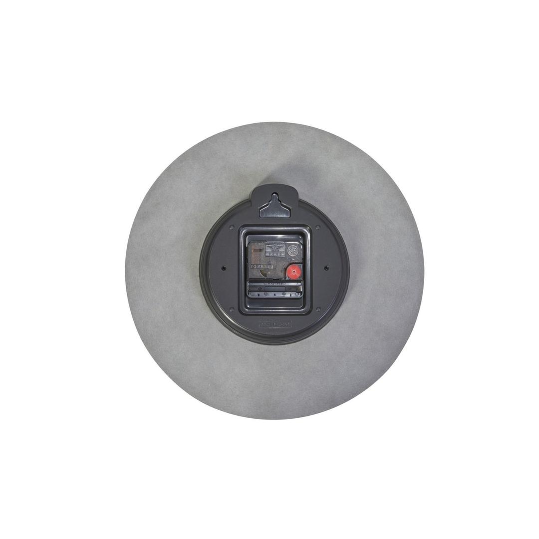 Horloge murale en bois silencieuse, Ø 30 cm HORMILENA gris ALBA - Horloge murale en bois silencieuse ALBA HORMILENA gris, dos de l'horloge