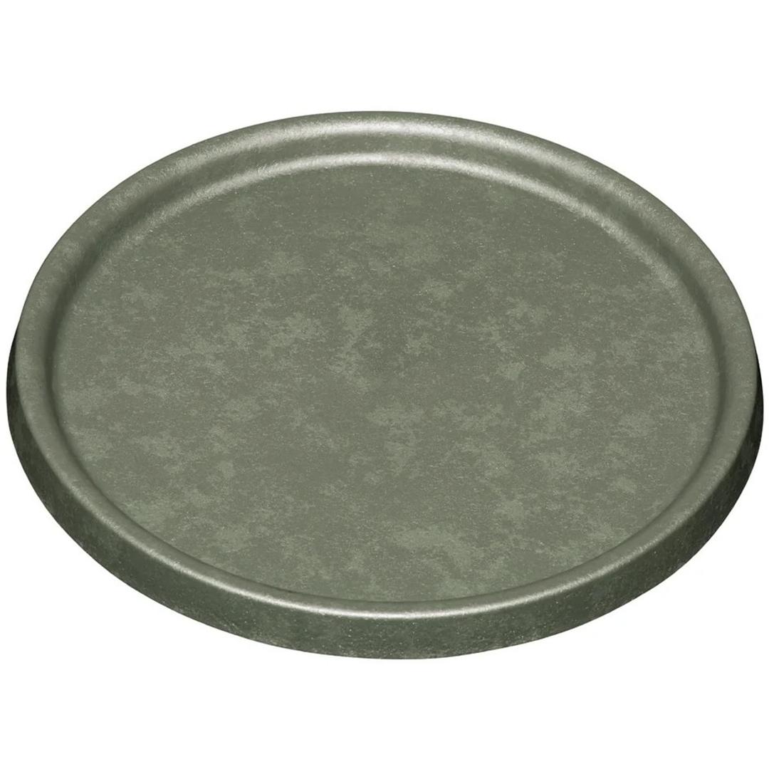 Soucoupe ronde pour pot conique ELEMENT soucoupe Ø 47 cm kaki POÉTIC - Soucoupe ronde pour pot conique Poétic ELEMENT soucoupe Ø 47 cm kaki, vue d'ensemble