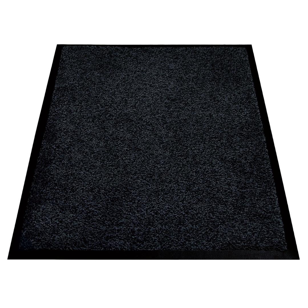 Tapis anti-salissure d'intérieur, lavage industriel EAZYCARE WASH noir 60 × 85 cm MILTEX - Tapis anti-salissure miltex EAZYCARE WASH noir 60 × 85 cm, vue d'ensemble