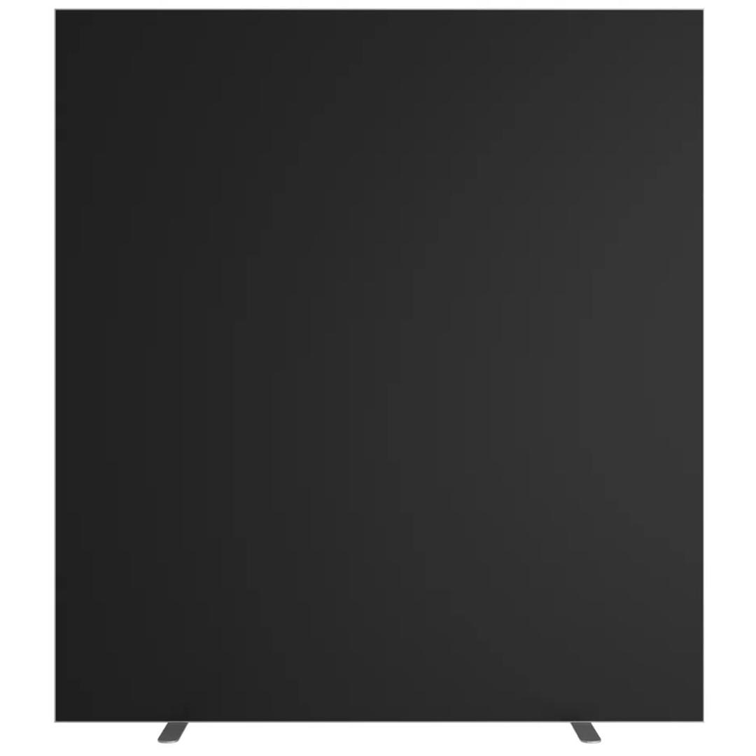 Cloison de séparation sur pieds, 160 x 174 cm easyScreen 1600 noir PAPERFLOW - Cloison de séparation sur pieds PAPERFLOW easyScreen 1600 noir, vue d'ensemble