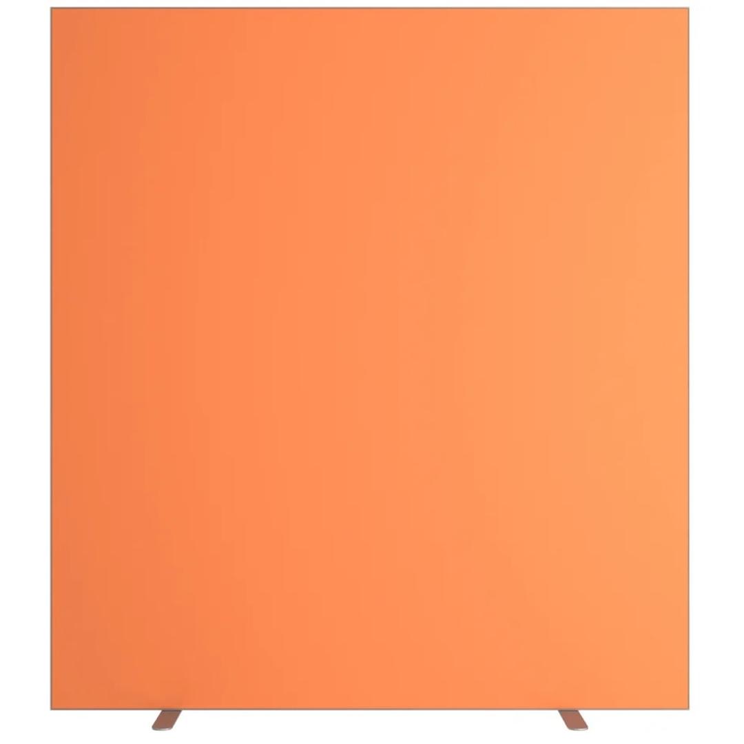 Cloison de séparation sur pieds, 160 x 174 cm easyScreen 1600 orange PAPERFLOW - Cloison de séparation sur pieds PAPERFLOW easyScreen 1600 orange, vue d'ensemble