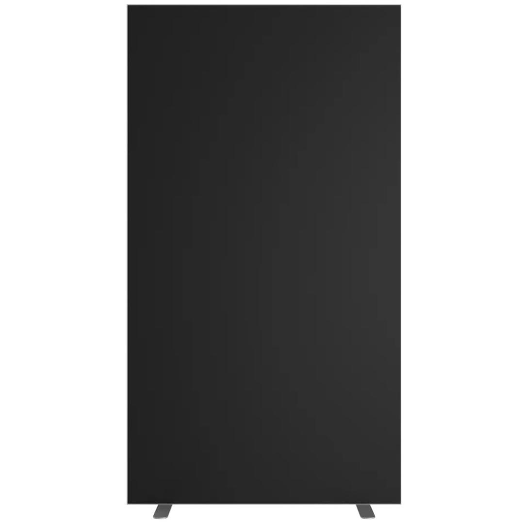 Cloison de séparation sur pieds, 94 x 174 cm easyScreen 940 noir PAPERFLOW - Cloison de séparation sur pieds PAPERFLOW easyScreen 940 noir, vue d'ensemble