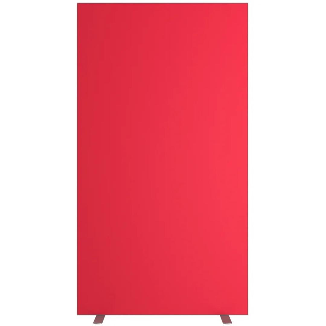 Cloison de séparation sur pieds, 94 x 174 cm easyScreen 940 rouge PAPERFLOW - Cloison de séparation sur pieds PAPERFLOW easyScreen 940 rouge, vue d'ensemble
