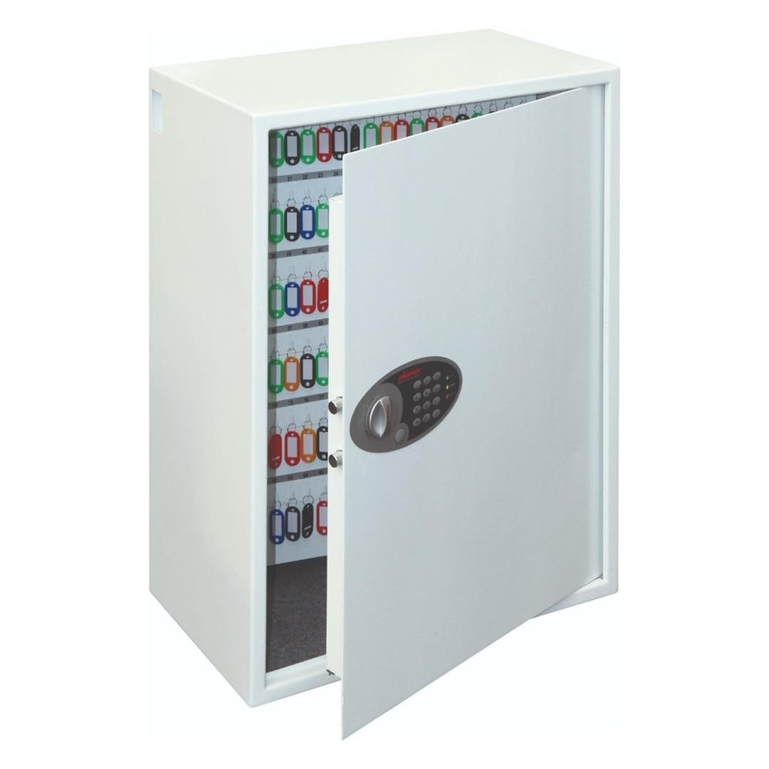 Armoire à clés sécurisée, 700 clés, trappe de dépôt CYGNUS KS0036E MKII PHOENIX - Armoire à clés sécurisée Phoenix CYGNUS KS0036E MKII, porte ouverte