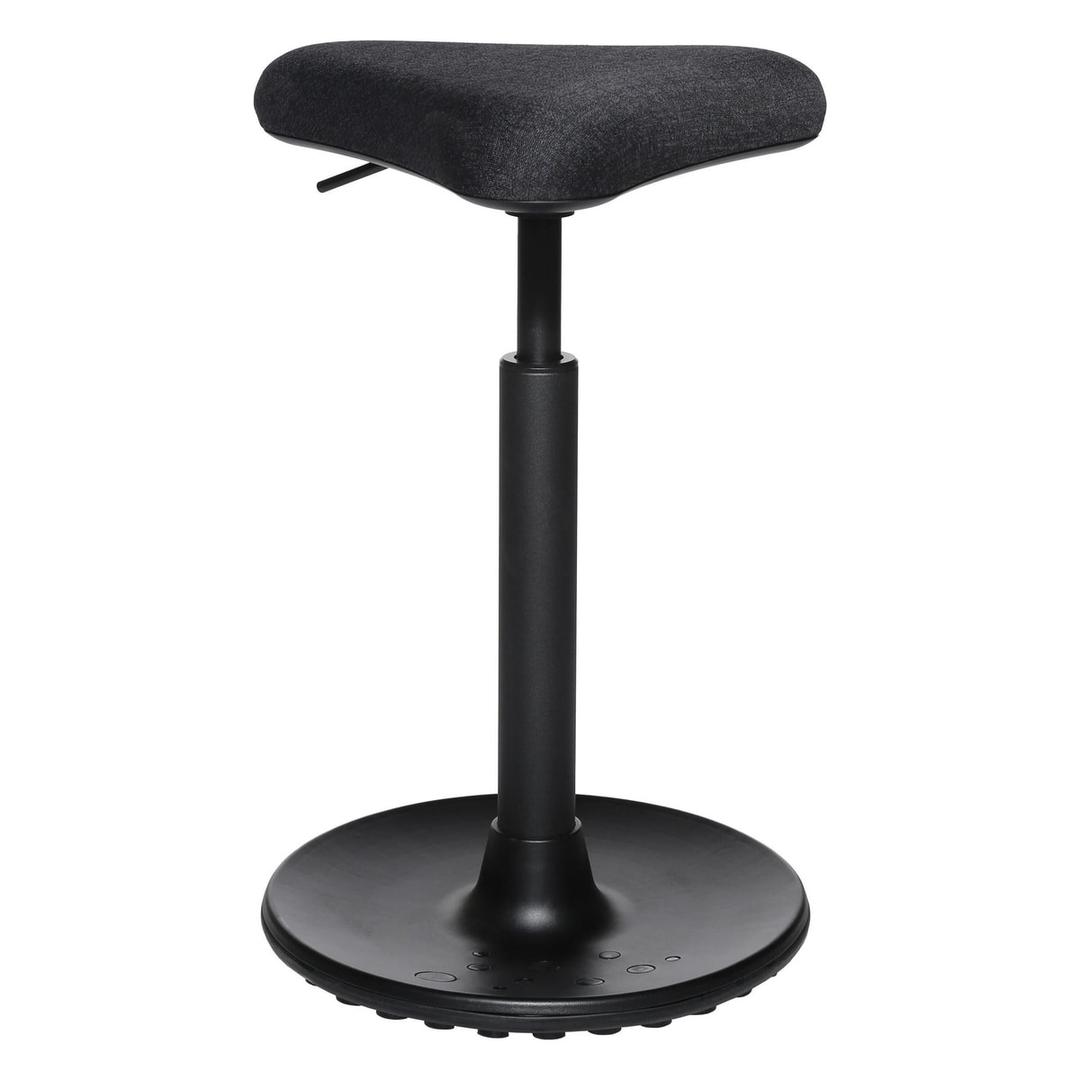 Tabouret assis-debout Sitness H1 noir TOPSTAR - Tabouret assis-debout Topstar Sitness H1 noir, vue d'ensemble