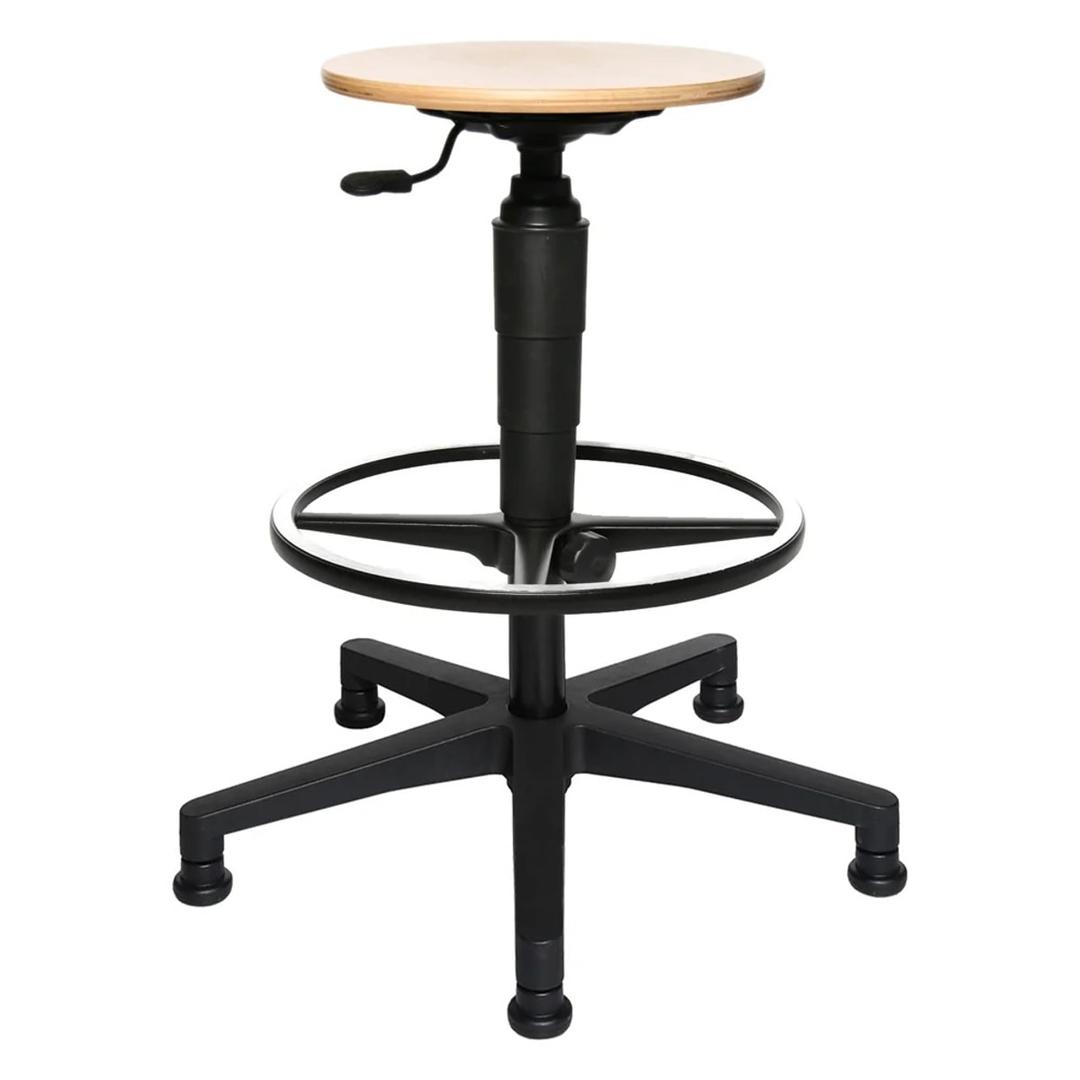 Tabouret haut pivotant TEC 60 Counter bois TOPSTAR - Tabouret haut pivotant Topstar TEC 60 Counter bois, vue d'ensemble