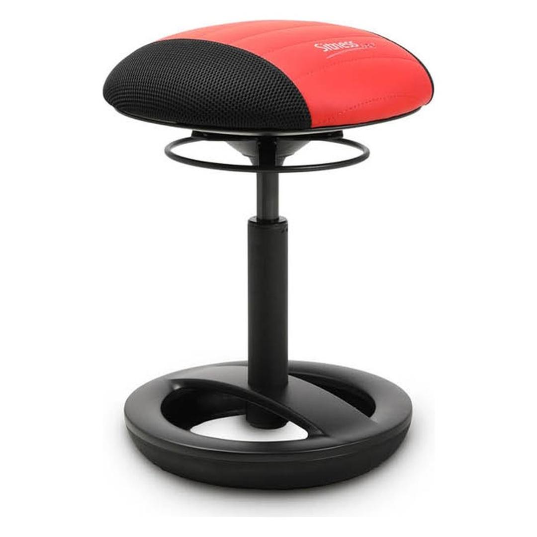 Tabouret actif gaming Sitness RS Bob rouge / noir TOPSTAR - Tabouret actif gaming Topstar Sitness RS Bob rouge / noir, vue de trois quarts