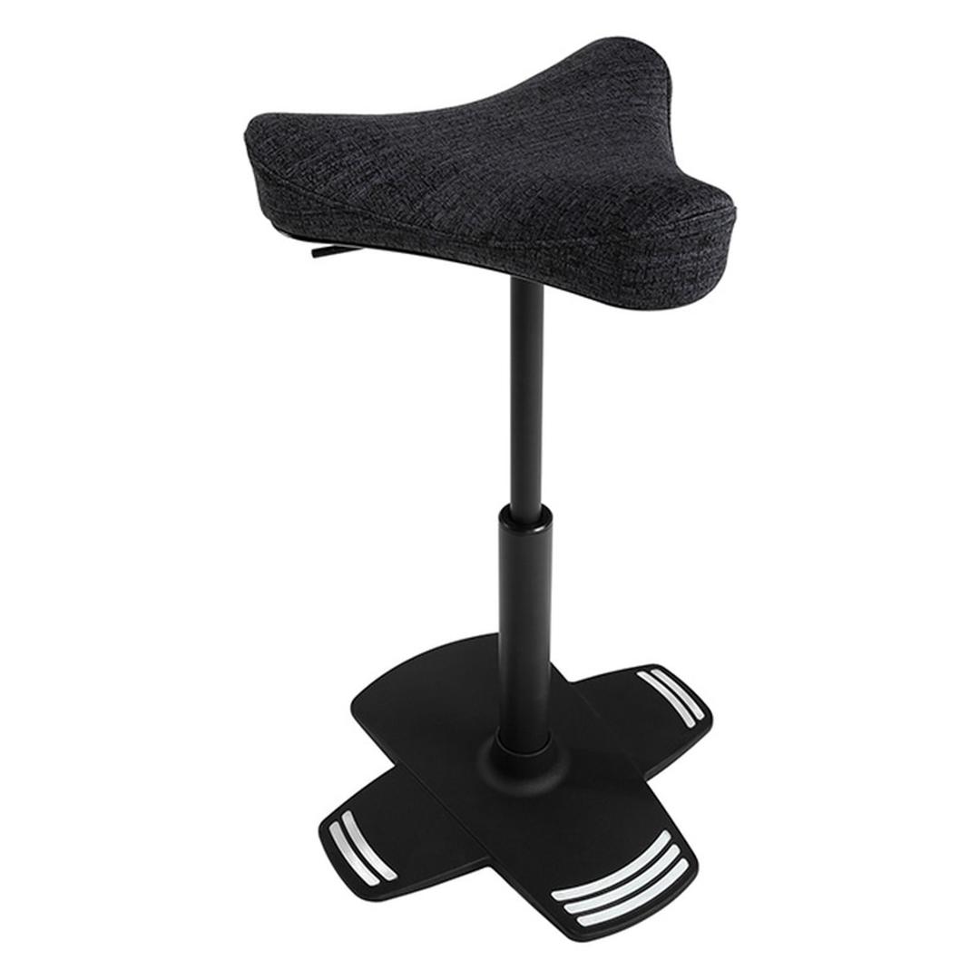 Appui assis-debout Sitness Work High noir TOPSTAR - Appui assis-debout Topstar Sitness Work High noir, vue de dessus