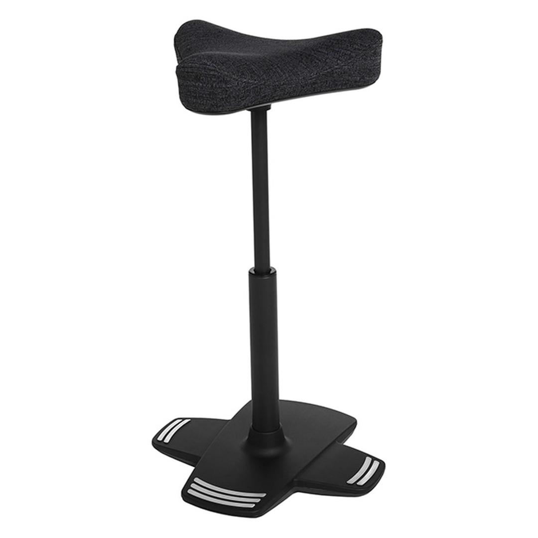 Appui assis-debout Sitness Work High noir TOPSTAR - Appui assis-debout Topstar Sitness Work High noir, vue de face