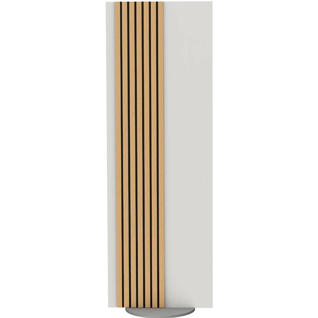 Cloison acoustique pivotante, 80 x 165 cm Oxford pivotant blanc KERKMANN - Cloison acoustique pivotante kerkmann Oxford pivotant blanc, vue d'ensemble