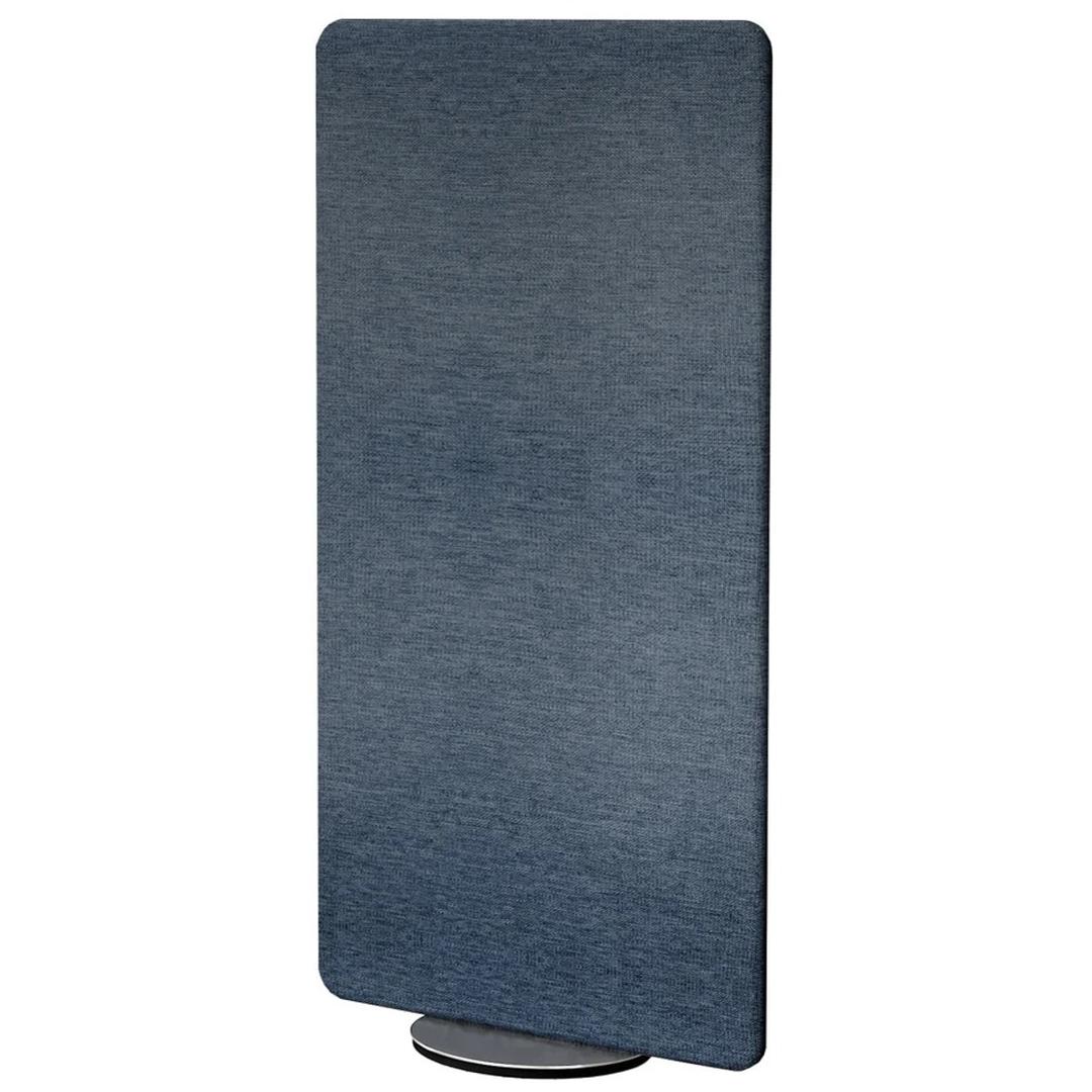 Cloison textile pivotante, 80 x 170 cm Metropol pivotant bleu KERKMANN - Cloison textile pivotante kerkmann Metropol pivotant bleu, vue d'ensemble