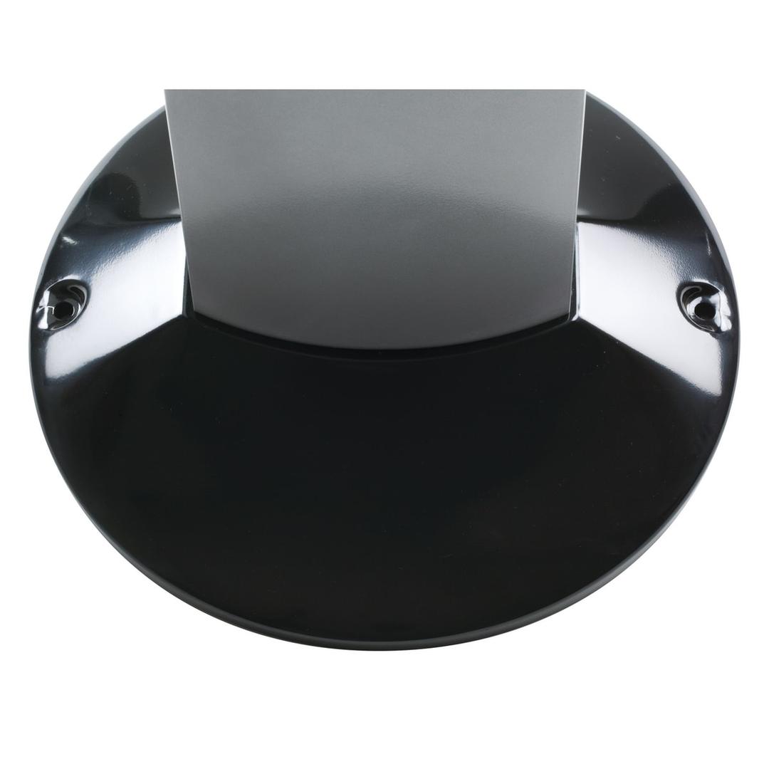 Cendrier sur colonne en métal, à clé Metropolitan Smokers' Station noir RUBBERMAID - Cendrier sur colonne en métal Rubbermaid Metropolitan Smokers' Station noir, socle
