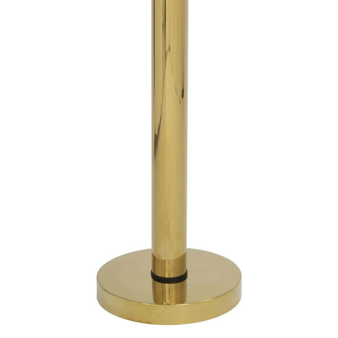 Cendrier sur pied en inox, socle béton SMOKER POLE doré SECURIT - Cendrier sur pied en inox Securit SMOKER POLE doré, socle