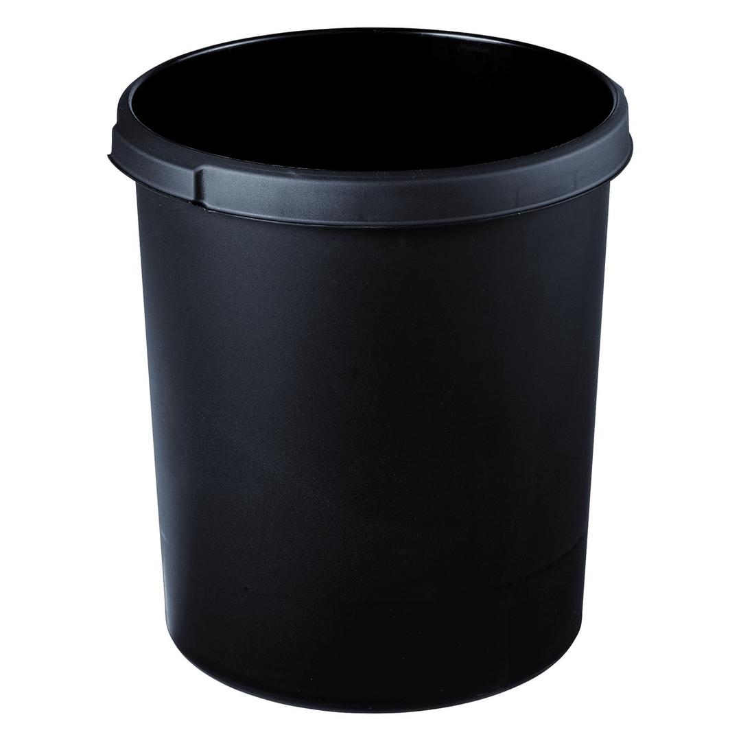 Corbeille à papier, 2 poignées KLASSIK HAN - Corbeille à papier HAN KLASSIK noir 30 litres, vue d'ensemble
