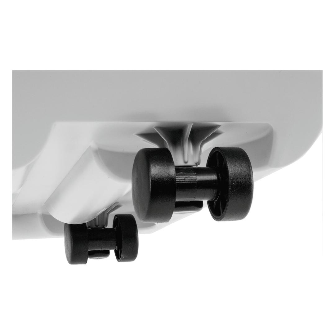 Jeu de 4 roulettes, pour LOGO-DRIVE roulettes pour LOGO-DRIVE HAN - Jeu de 4 roulettes HAN pour LOGO-DRIVE, noires, détail d'une roulette
