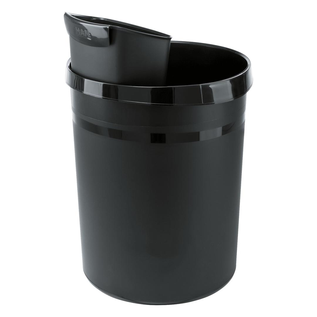 Insert à déchets, à accrocher insert 2,5 litres HAN - Insert à déchets HAN 2,5 litres noir, autre vue