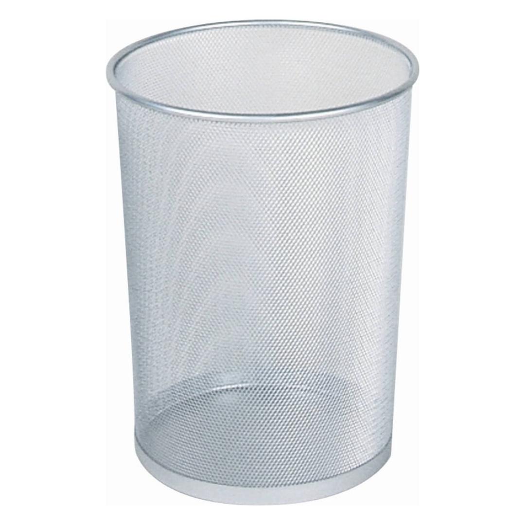 Corbeille à papier, maille d'acier Concept Collection 19 litres RUBBERMAID - Corbeille à papier Rubbermaid Concept Collection 19 litres argent, vue d'ensemble