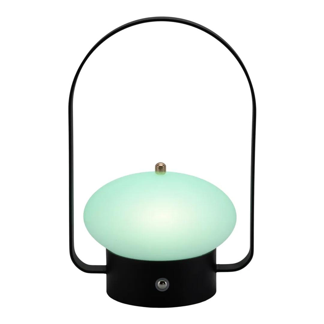 Lampe de table LED sans fil, avec appel du service BARCELONA SECURIT - Lampe de table Securit BARCELONA avec la lumière verte d'appel du service