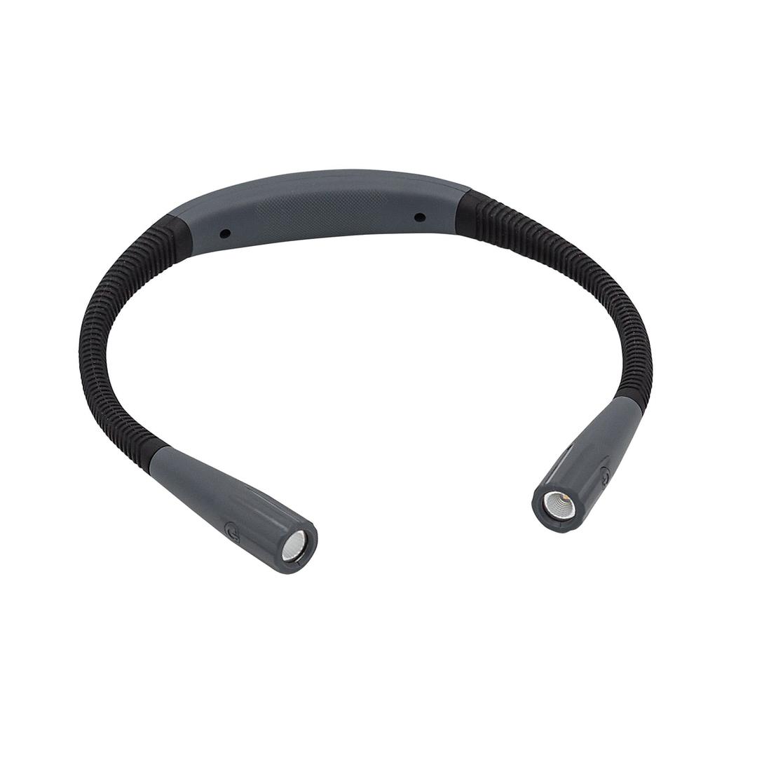 Lampe de lecture LED tour de cou, mains libres LOOPLight WEDO - Lampe de lecture tour de cou WEDO LOOPLight vue de dessus