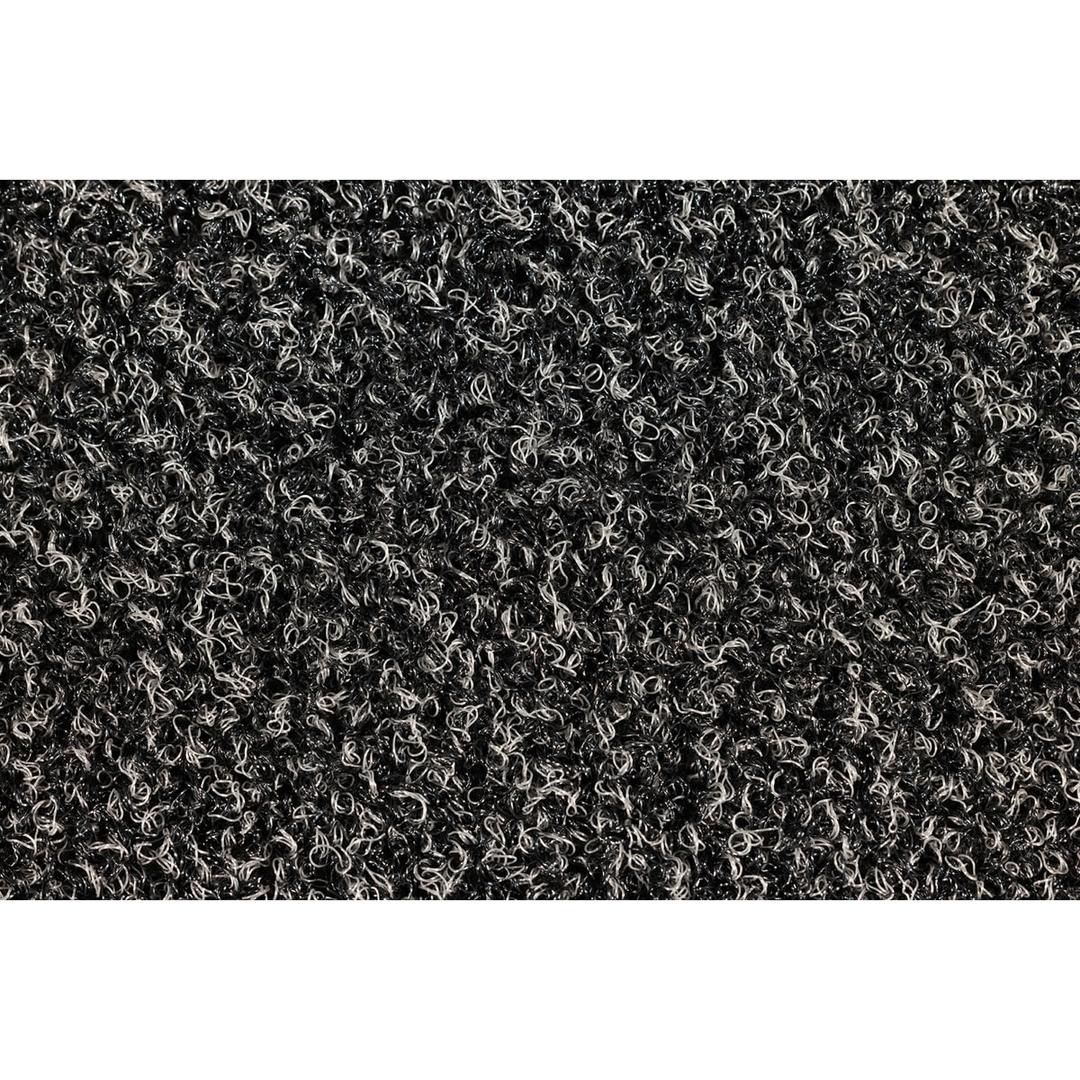 Tapis d'extérieur à boucles, usage intensif EAZYCARE CURL MILTEX - Tapis anti-salissure miltex EAZYCARE CURL anthracite 60 × 90 cm, velours bouclé en gros plan