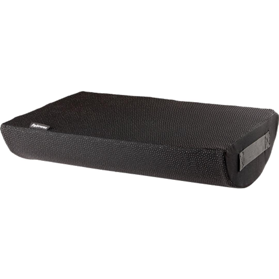Coussin repose-pieds en mousse, à bascule Coussin Breyta FELLOWES - Coussin repose-pieds Fellowes Breyta, vue coussin position bascule