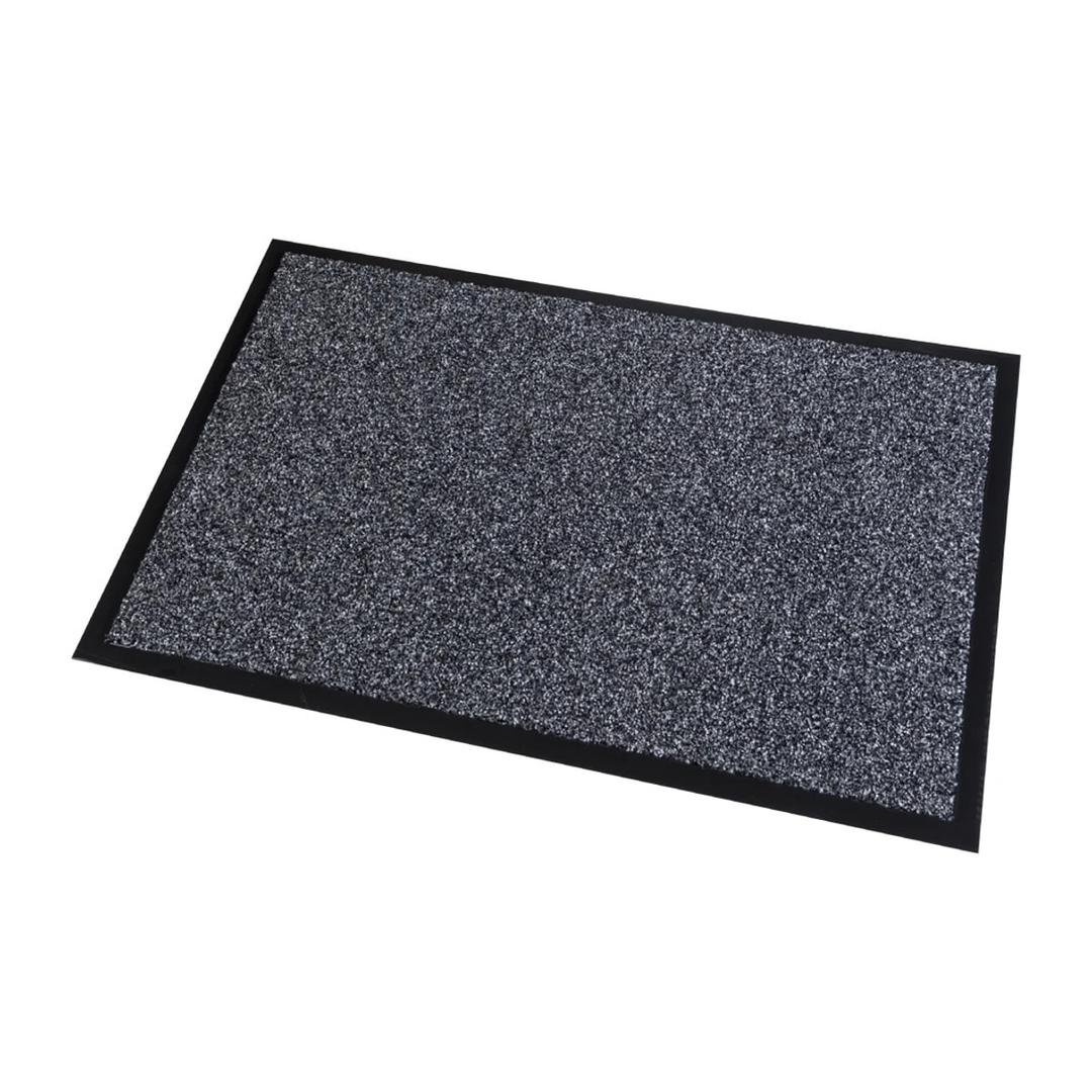Tapis anti-salissure d'intérieur, velours polyamide Premium PAPERFLOW - Tapis anti-salissure PAPERFLOW Premium gris 60 × 90 cm, vue d'ensemble
