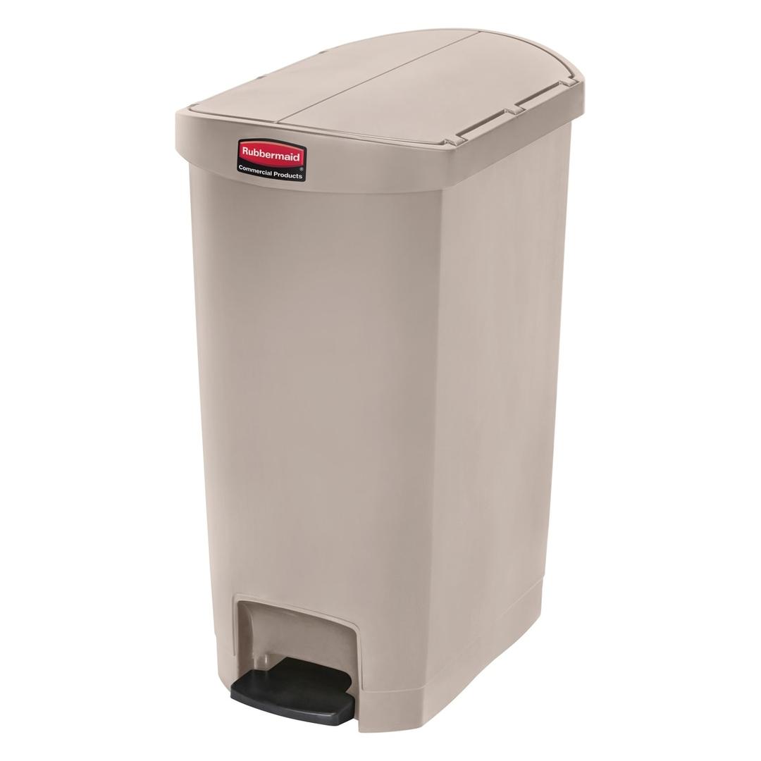 Poubelle à pédale latérale, 50 à 90 litres Streamline End Step RUBBERMAID - Poubelle à pédale latérale Rubbermaid Streamline End Step 50 litres, vue d'ensemble