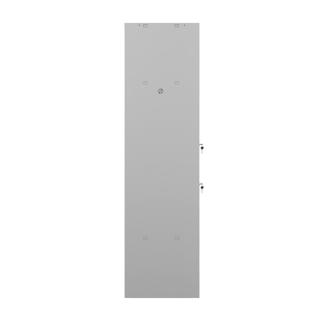 Vestiaire 2 portes en Z, 324 litres PLZ1240, serrure à clé PHOENIX - Vestiaire Phoenix PLZ1240 serrure à clé, vue de dos