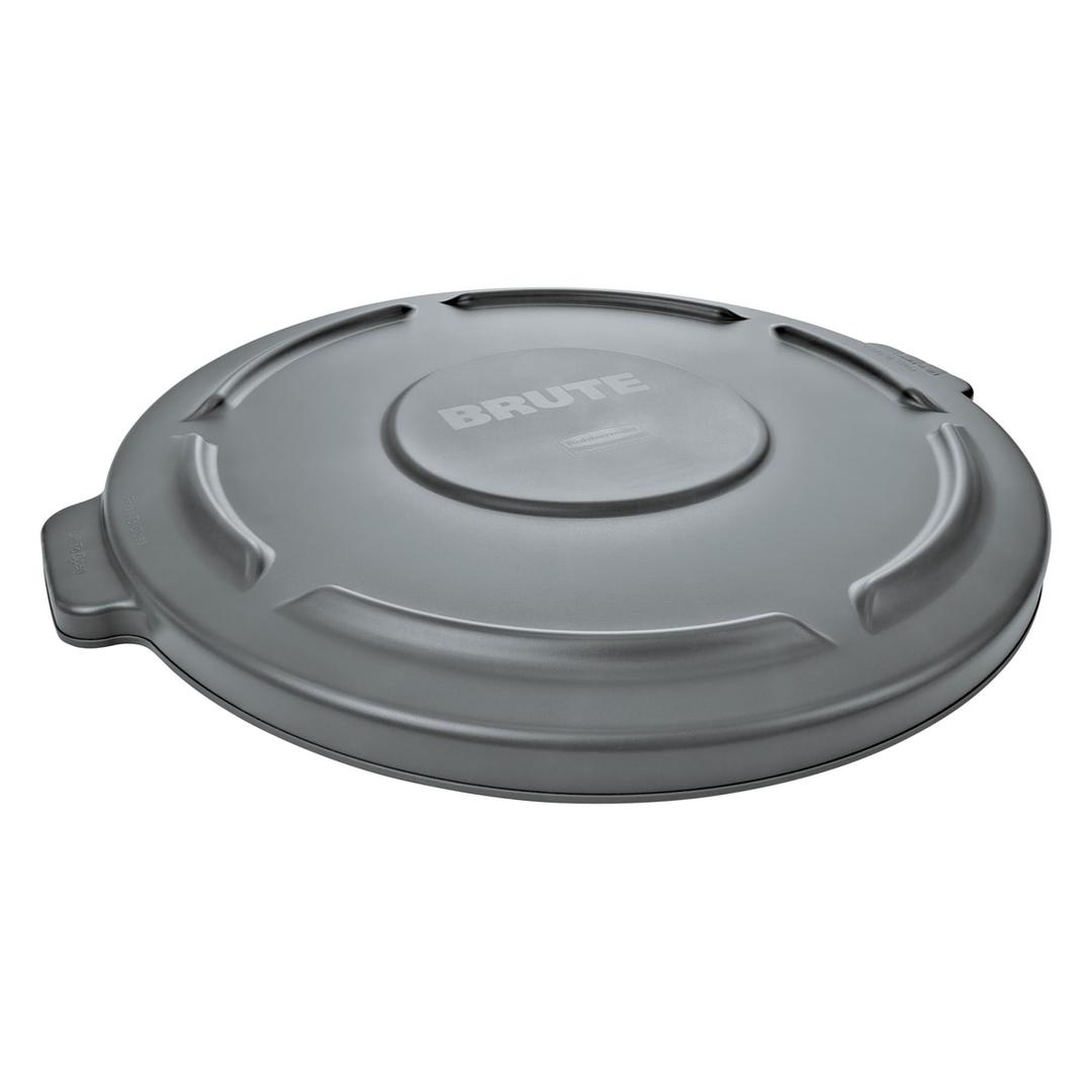 Couvercle pour collecteur BRUTE 121,1 litres BRUTE couvercle 121,1 litres RUBBERMAID - Couvercle gris Rubbermaid BRUTE 121,1 litres, vue d'ensemble
