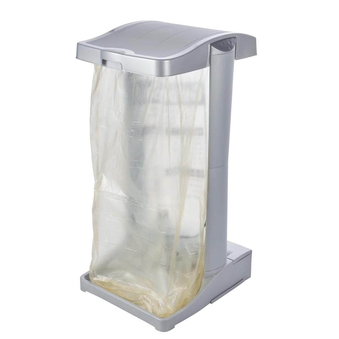 Support de sac poubelle, 60 à 120 litres ole KEEEPER - Support de sac poubelle keeeper ole avec un sac