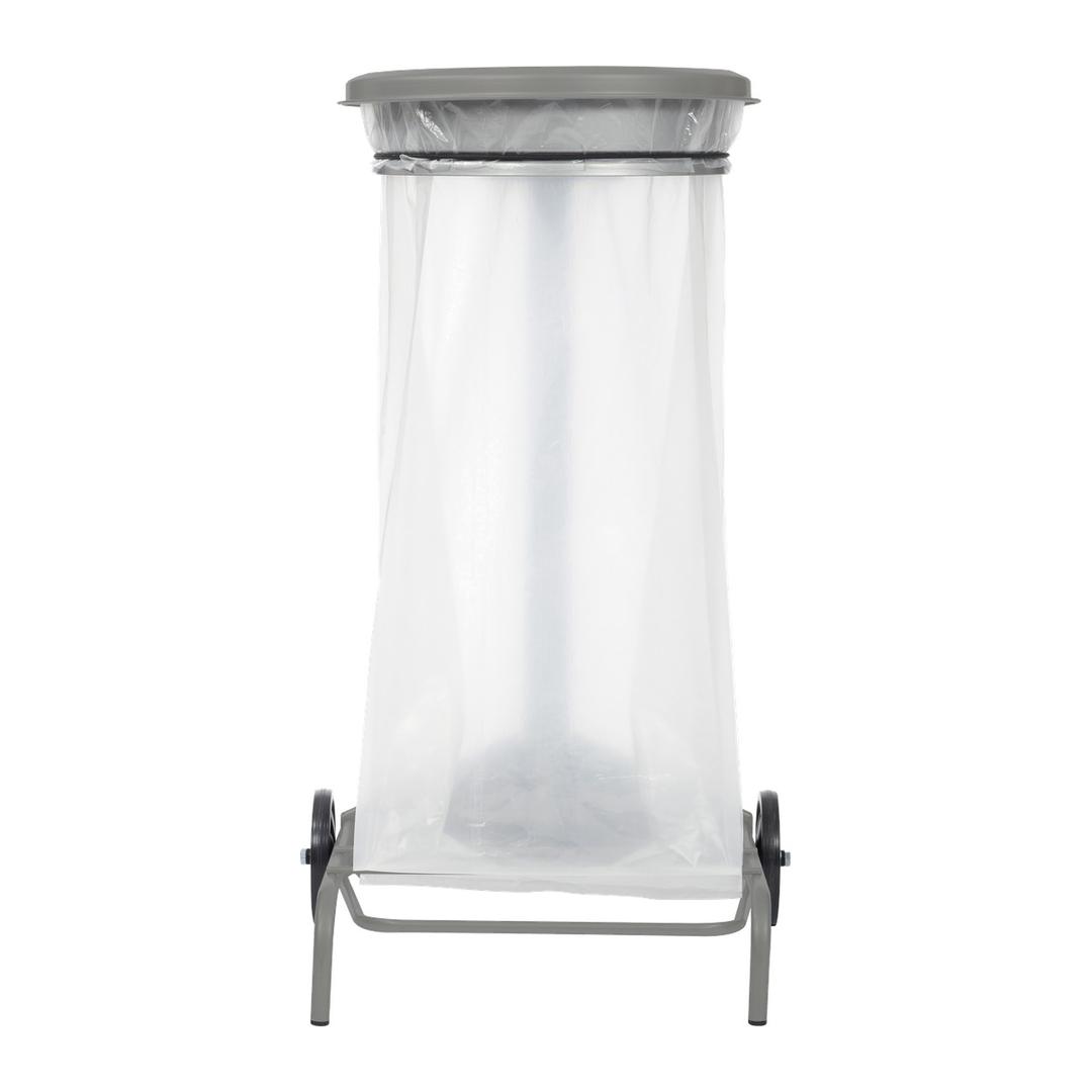 Support de sac mobile à pédale, 110 litres COLLECROULE ROSSIGNOL - Support de sac Rossignol COLLECROULE, vue de face