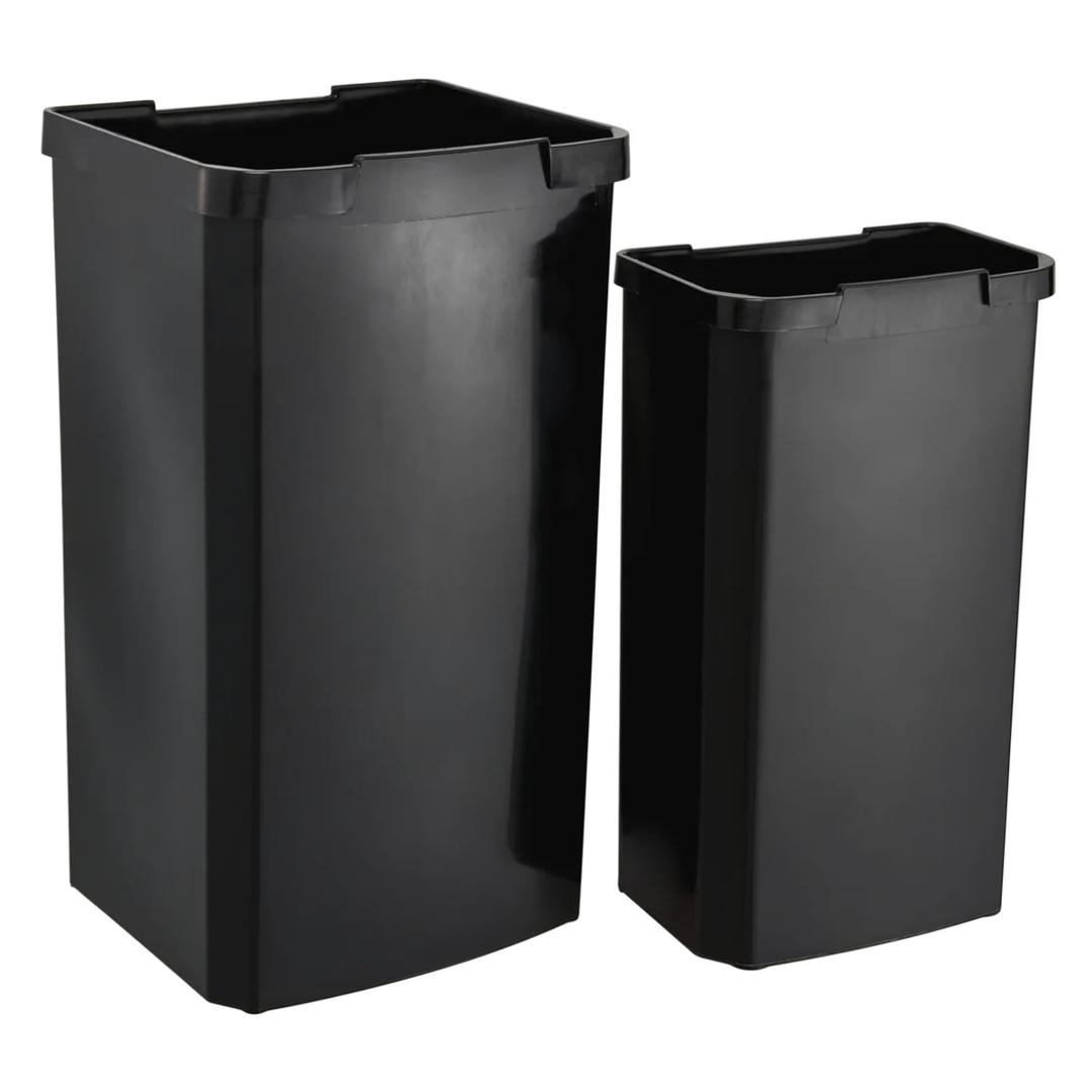 Poubelle à pédale de tri, 7 + 15 litres gunnar KEEEPER - Poubelle à pédale de tri keeeper gunnar, les deux bacs intérieurs sortis