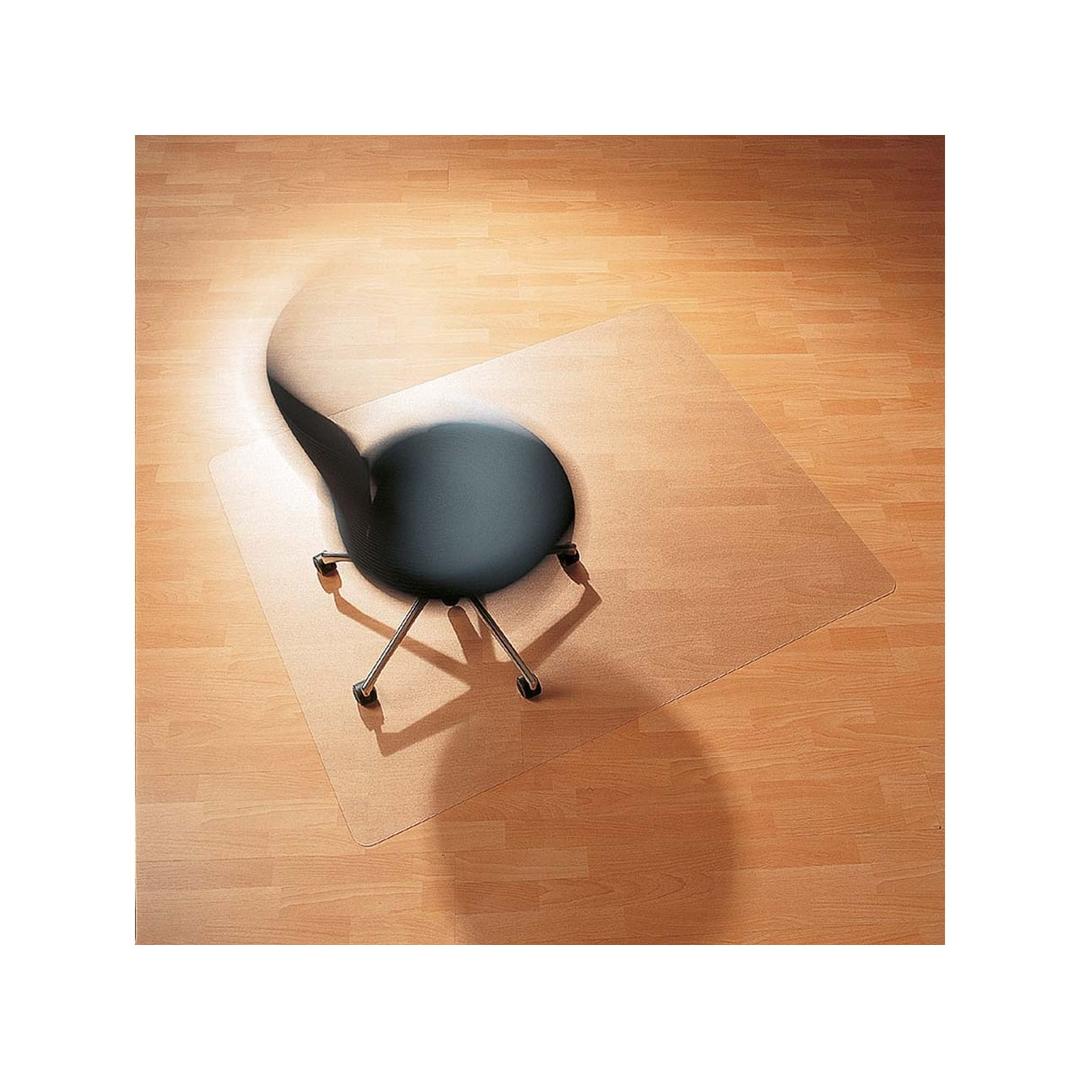 Tapis de sol de bureau en polycarbonate, 1,8 mm Ecogrip Solid pour sol dur RS OFFICE - Fauteuil de bureau qui roule sur le tapis RS Office Ecogrip Solid pour sol dur, sur parquet