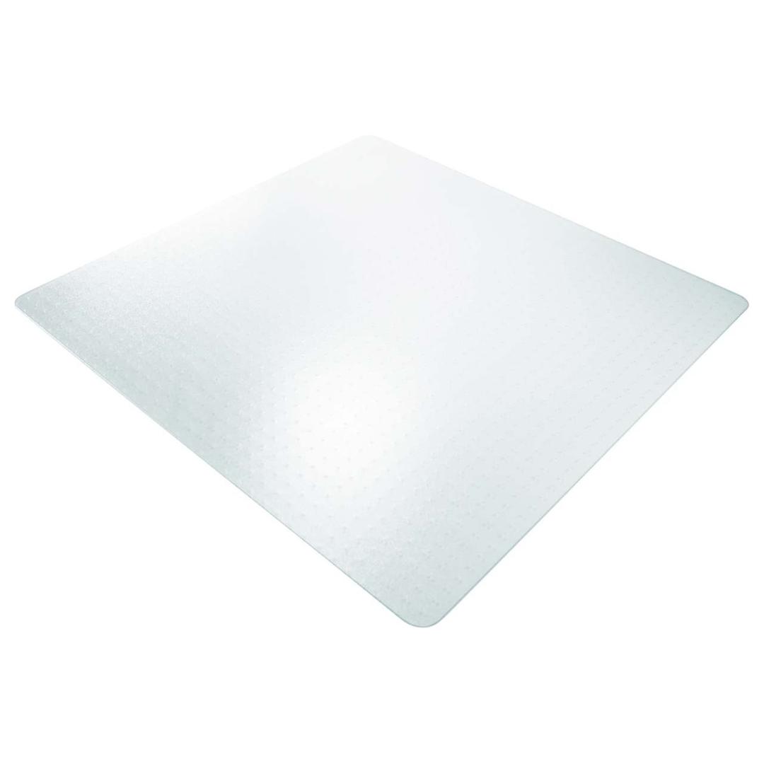 Tapis de sol de bureau renforcé, 2,4 mm Ecogrip Heavy pour moquette RS OFFICE - Tapis de sol RS Office Ecogrip Heavy pour moquette transparent, 1100 × 1200 mm