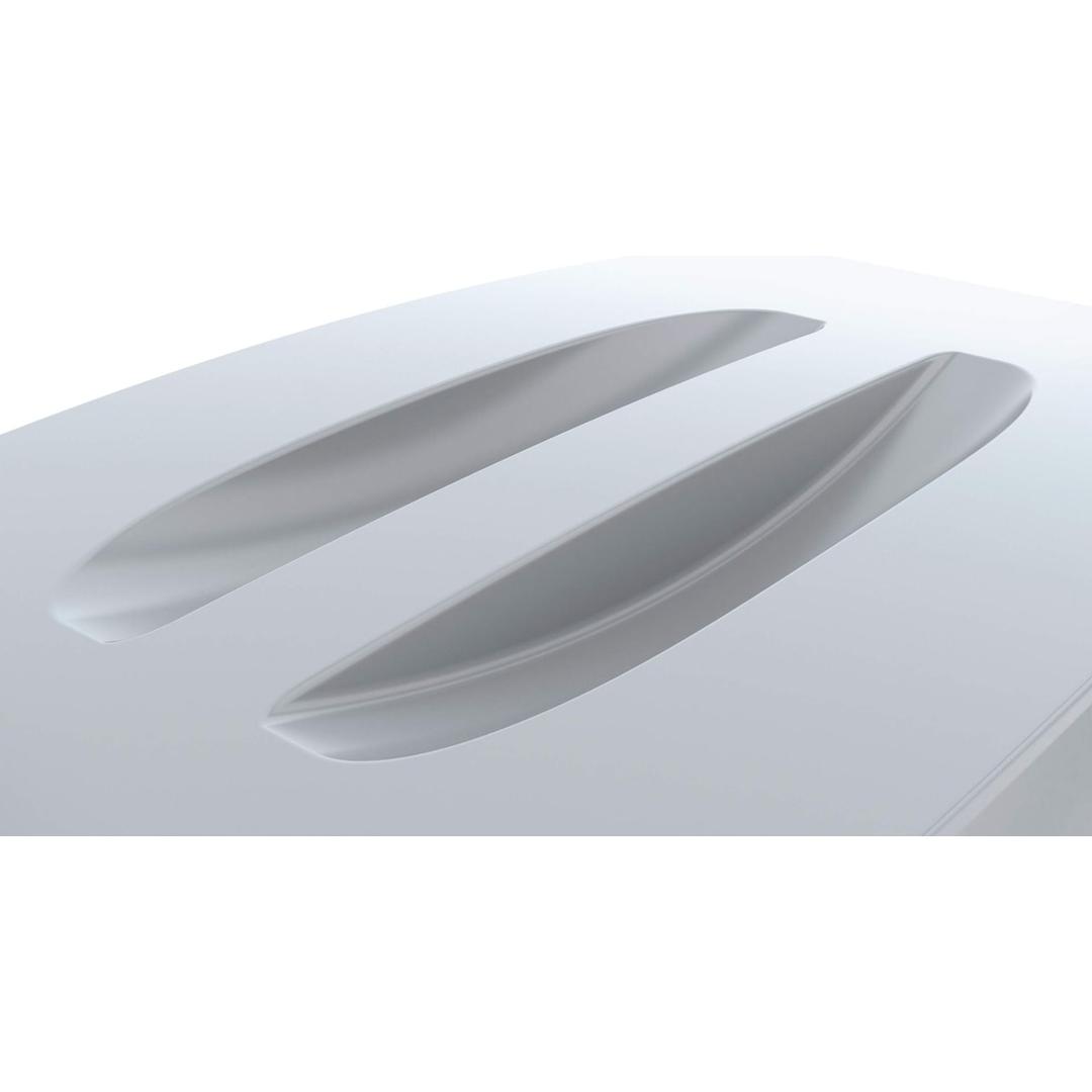 Couvercle pour poubelle DURABIN 60 litres DURABIN LID 60 DURABLE - Couvercle DURABLE DURABIN LID 60 gris, détail de la prise en main