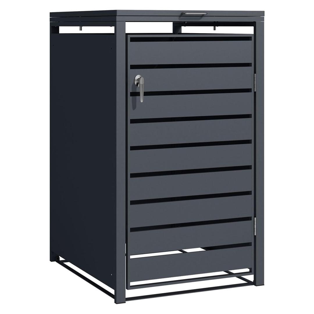 Abri pour une poubelle, bacs jusqu'à 240 litres GB1168 PHOENIX - Abri pour une poubelle Phoenix GB1168, vue de face