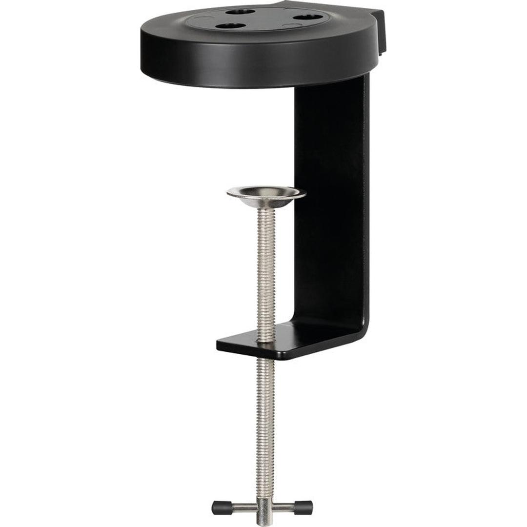 Lampe de bureau LED à pince, double bras articulé Zirkon HANSA - Pince à vis de la lampe Hansa Zirkon