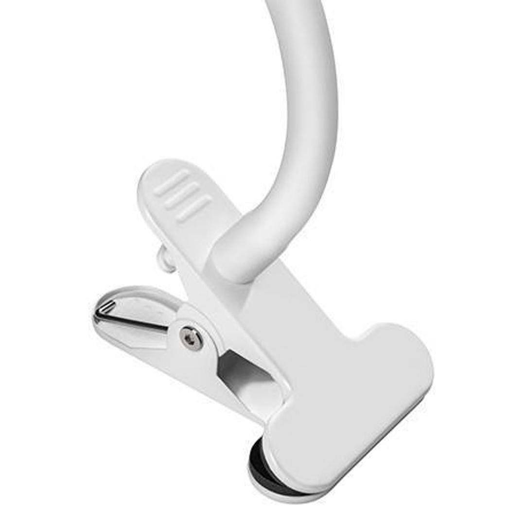 Lampe LED à pince, col flexible Flex CEP - Pince à ressort de la lampe CEP Flex blanche