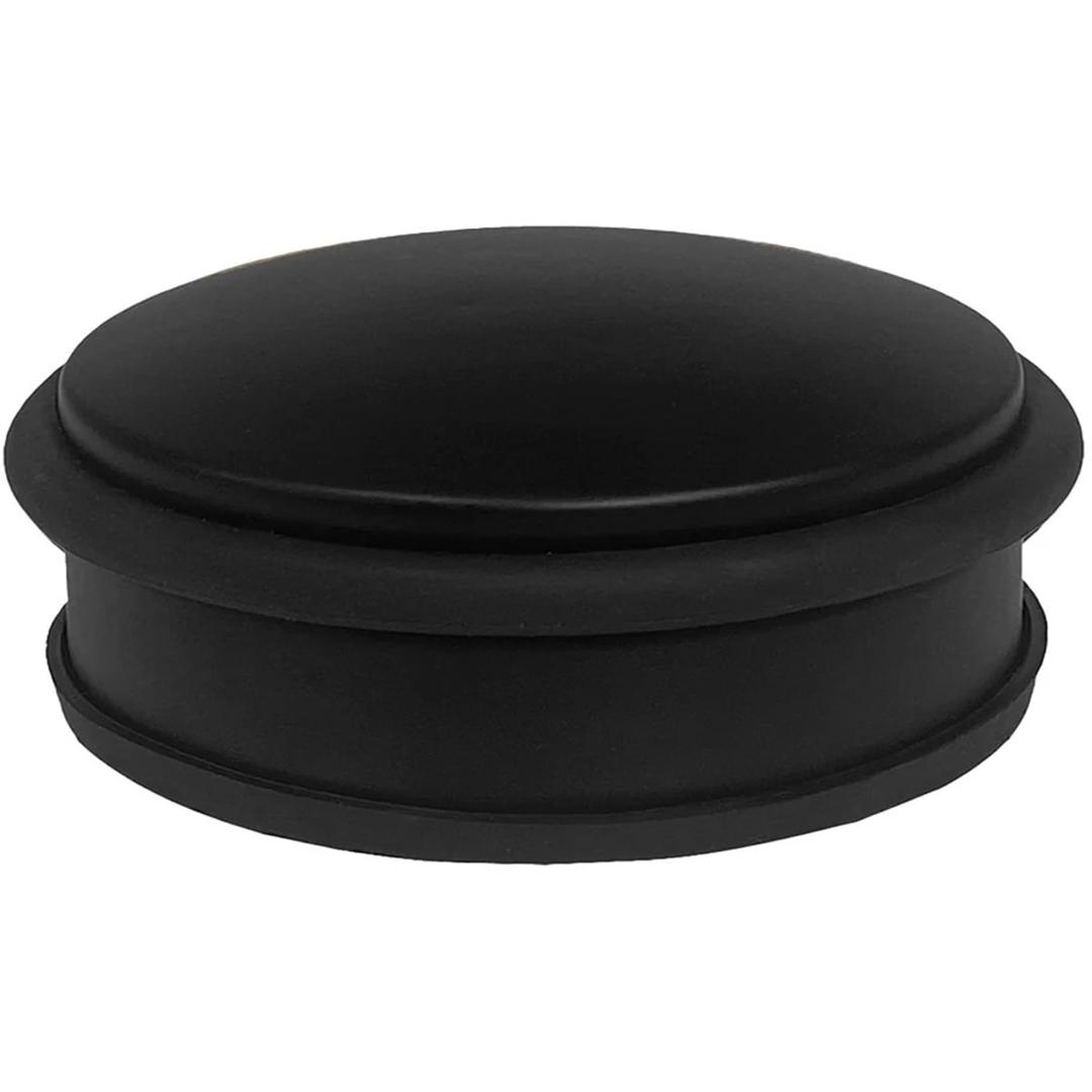 Lesté, sans fixation, noir Butoir de porte Doorstop ALBA - Butoir de porte ALBA Doorstop noir, posé au sol