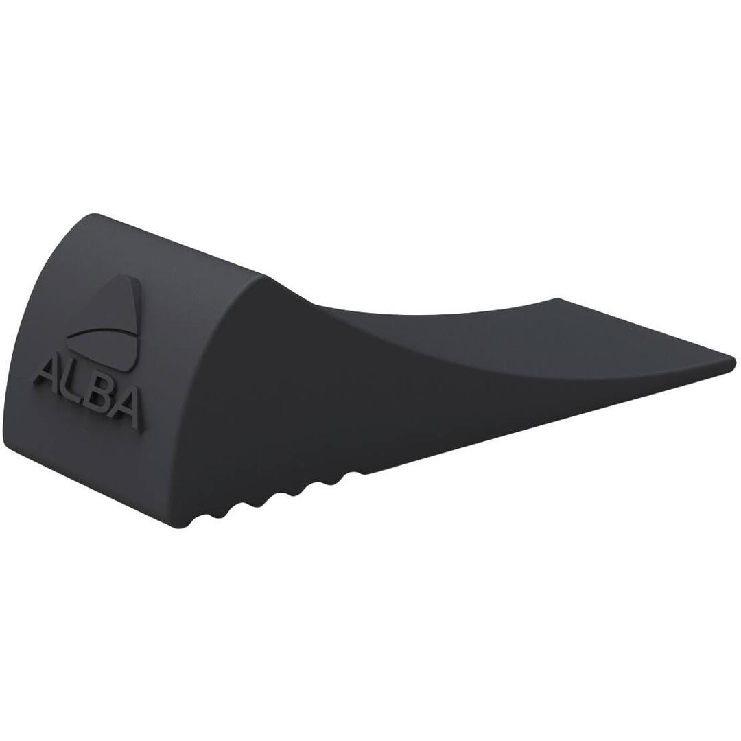 En élastomère antidérapant, noire Cale-porte DOORPOP1 ALBA - Cale-porte ALBA DOORPOP1 en élastomère noir