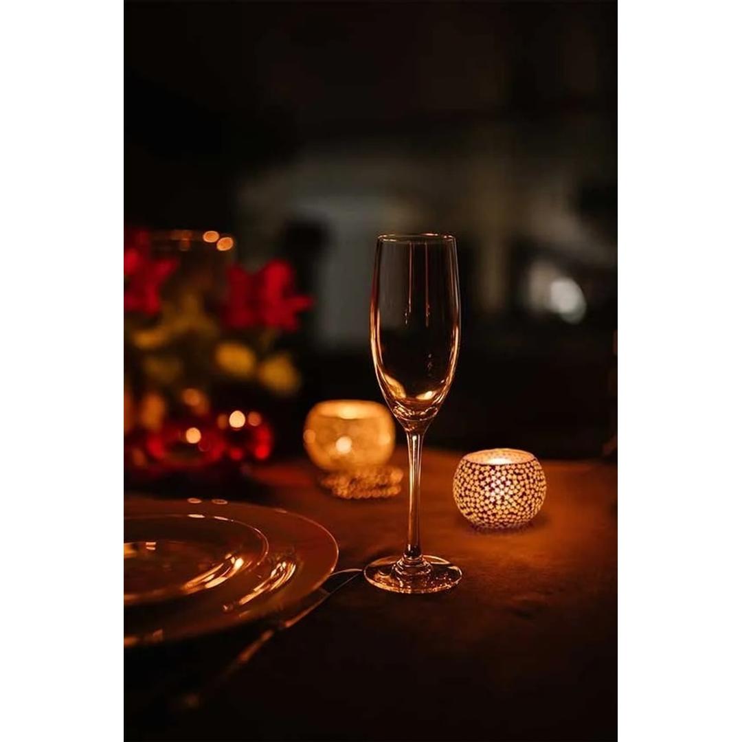 Bougies LED rechargeables, blanc chaud, station de charge AMSTERDAM SECURIT - Bougies Securit AMSTERDAM blanc chaud allumées
