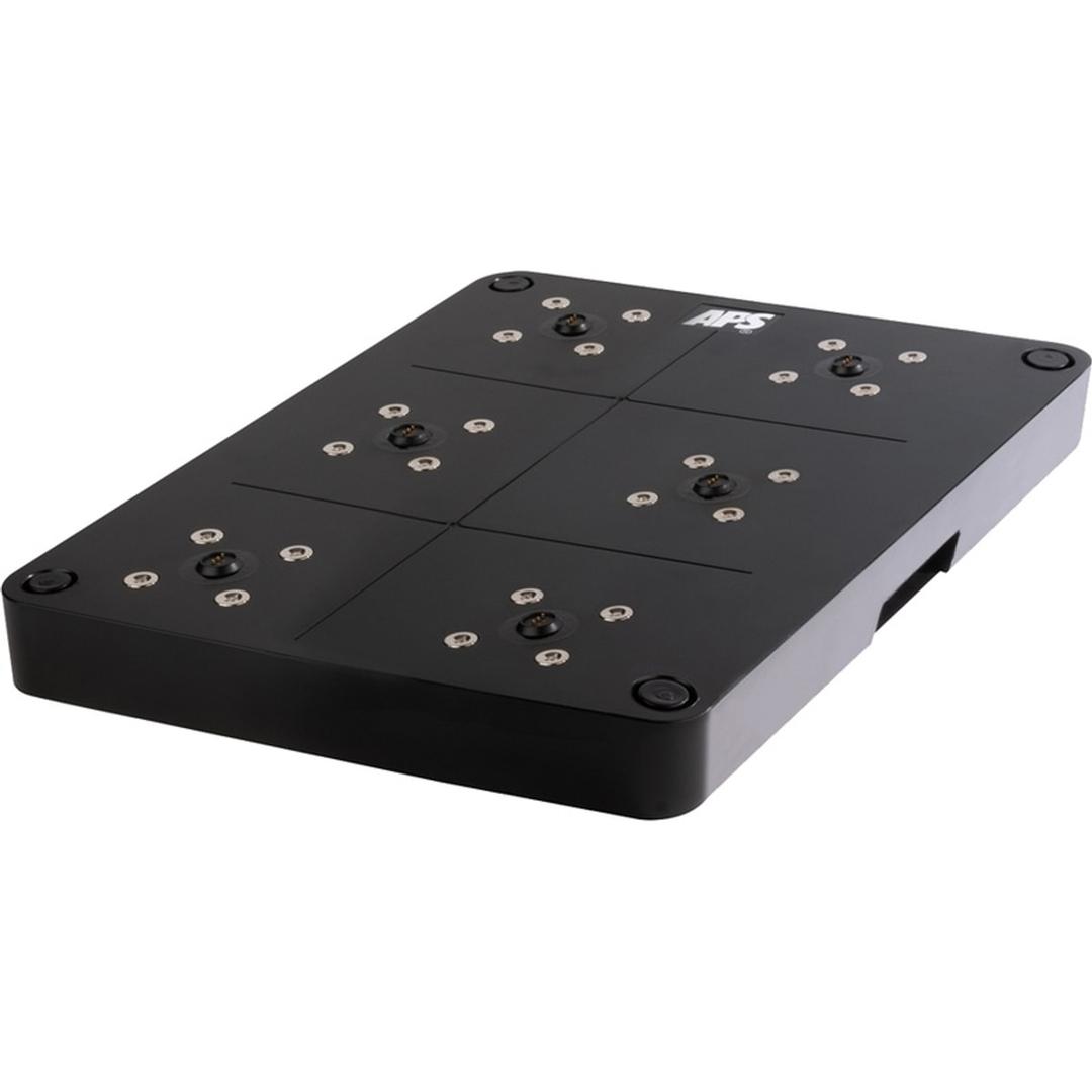 Pour lampes de table LED rechargeables, 2 télécommandes Station de charge 6 places APS - Station de charge APS 6 places noire pour lampes de table rechargeables
