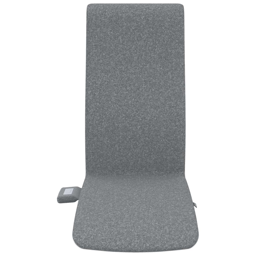 Sur batterie, assise et dossier, gris Couvre-siège chauffant iComfi LEITZ - Couvre-siège chauffant LEITZ iComfi gris, assise et dossier