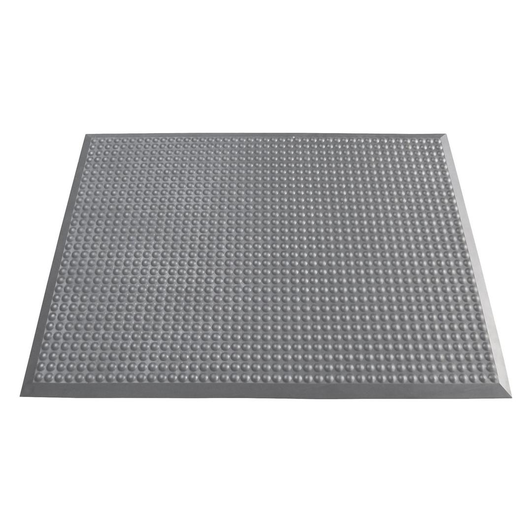 Picots en polyuréthane, 65 x 95 cm, gris Tapis anti-fatigue Yoga Ergo Basic MILTEX - Tapis anti-fatigue miltex Yoga Ergo Basic gris à picots, 65 x 95 cm