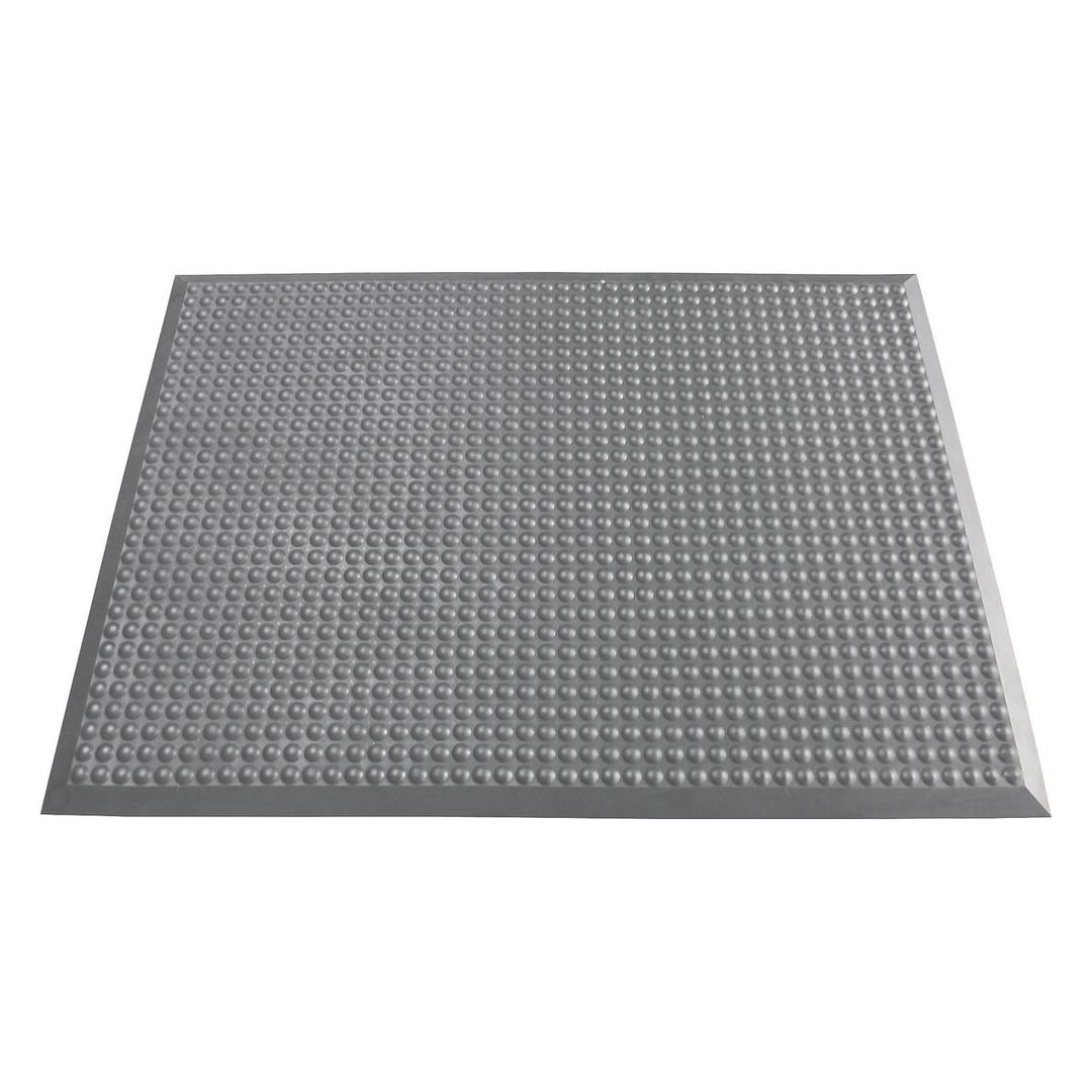 Difficilement inflammable Cfl-s1, 65 x 95 cm, gris Tapis anti-fatigue Yoga Ergo Fire MILTEX - Tapis anti-fatigue miltex Yoga Ergo Fire gris, 65 x 95 cm