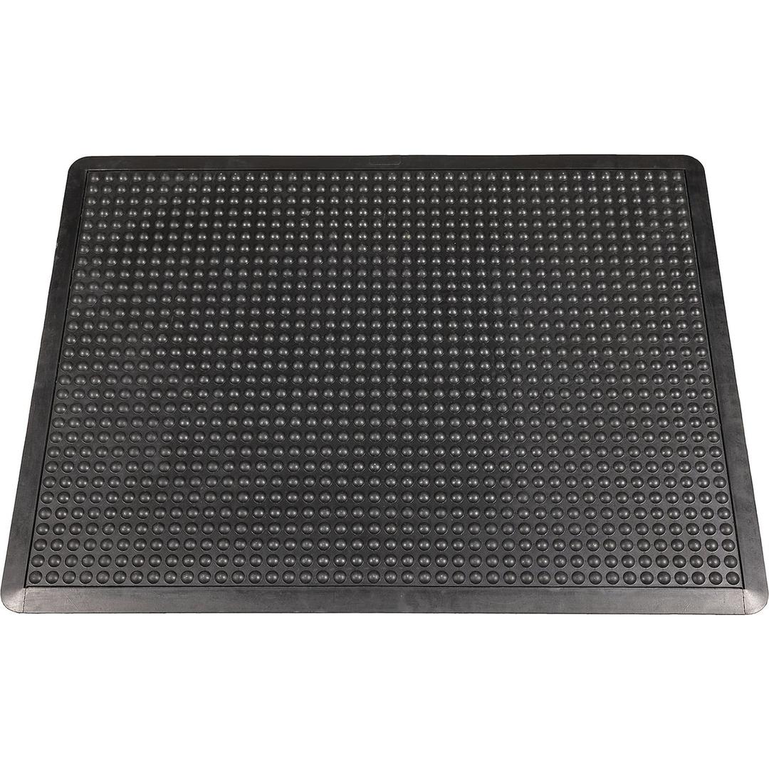 Caoutchouc nitrile résistant aux huiles, 60 × 90 cm, noir Tapis anti-fatigue Yoga Dome Oil MILTEX - Tapis anti-fatigue miltex Yoga Dome Oil noir, 60 × 90 cm, détail