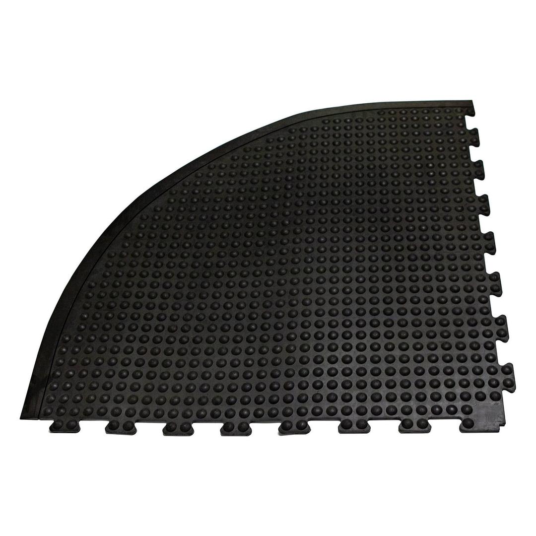 Système modulaire à emboîter, 90 × 90 cm, noir Élément d'angle Yoga Dome Basic MILTEX - Élément d'angle miltex Yoga Dome Basic noir, 90 × 90 cm
