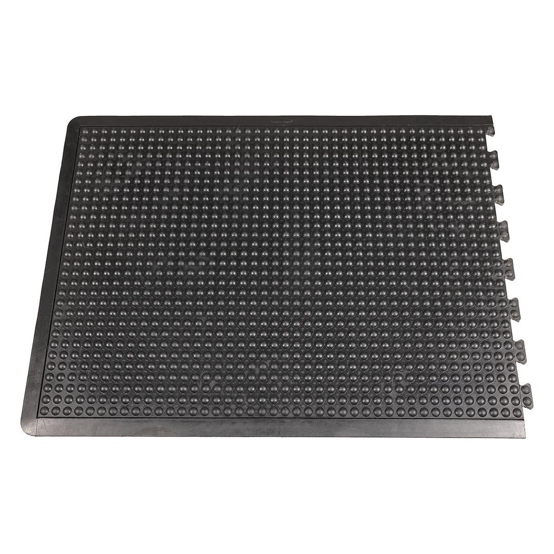 Système modulaire à emboîter, 90 × 120 cm, noir Élément d'extrémité Yoga Dome Basic MILTEX - Élément d'extrémité miltex Yoga Dome Basic noir, 90 × 120 cm