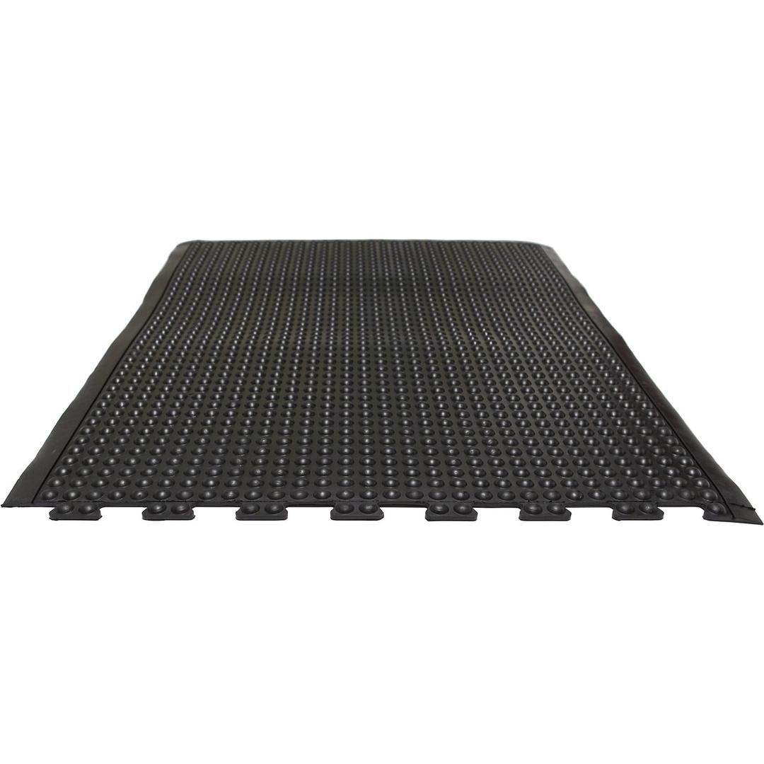 Système modulaire à emboîter, 90 × 120 cm, noir Élément d'extrémité Yoga Dome Basic MILTEX - Élément d'extrémité miltex Yoga Dome Basic noir, 90 × 120 cm, détail