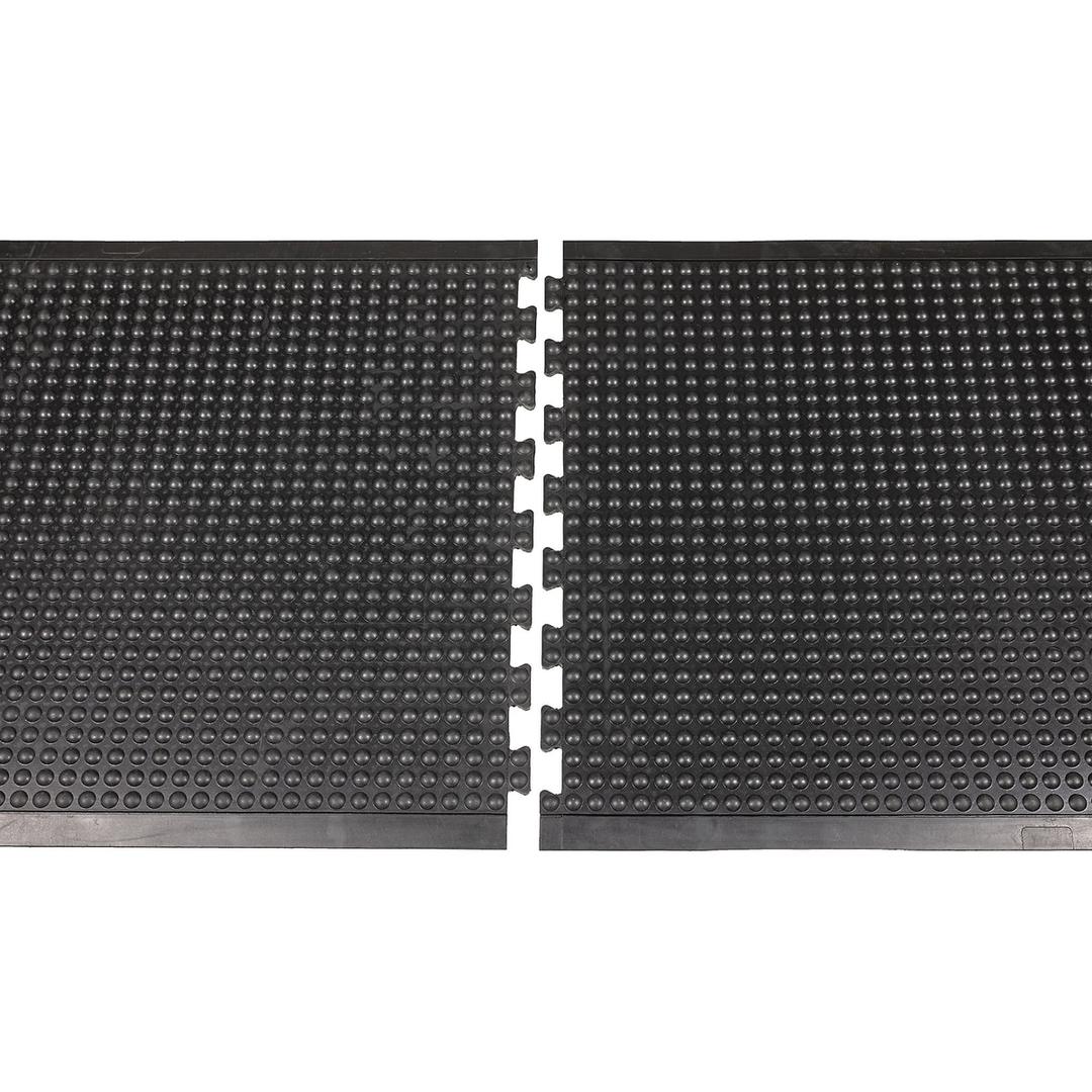 Système modulaire à emboîter, 90 × 120 cm, noir Élément intermédiaire Yoga Dome Basic MILTEX - Élément intermédiaire miltex Yoga Dome Basic noir, 90 × 120 cm, détail